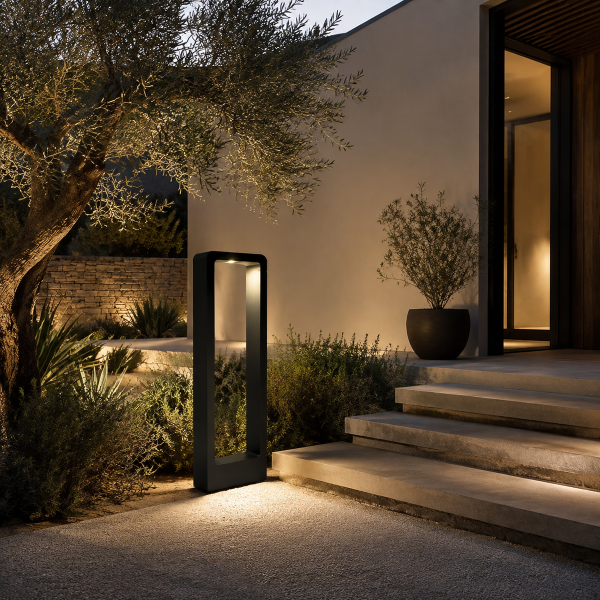 Borne led noir| Arko