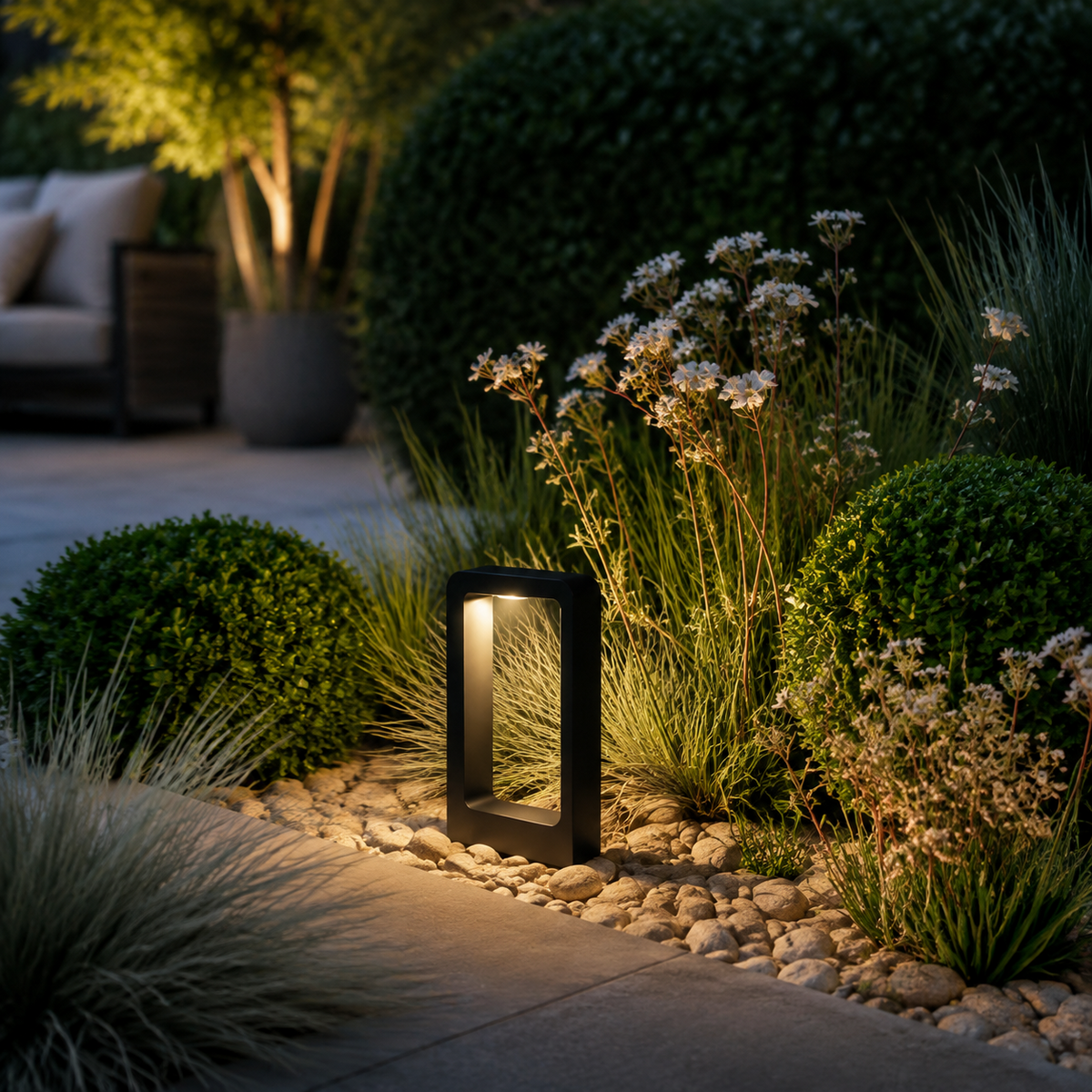 Borne led noir| Arko
