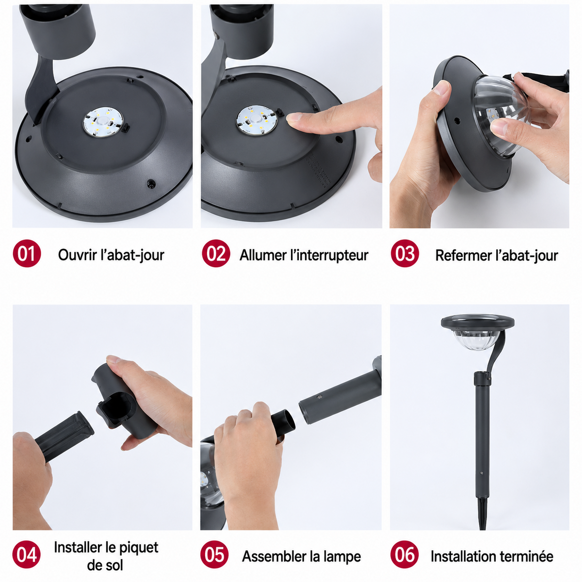 Lampe solaire | Soléa